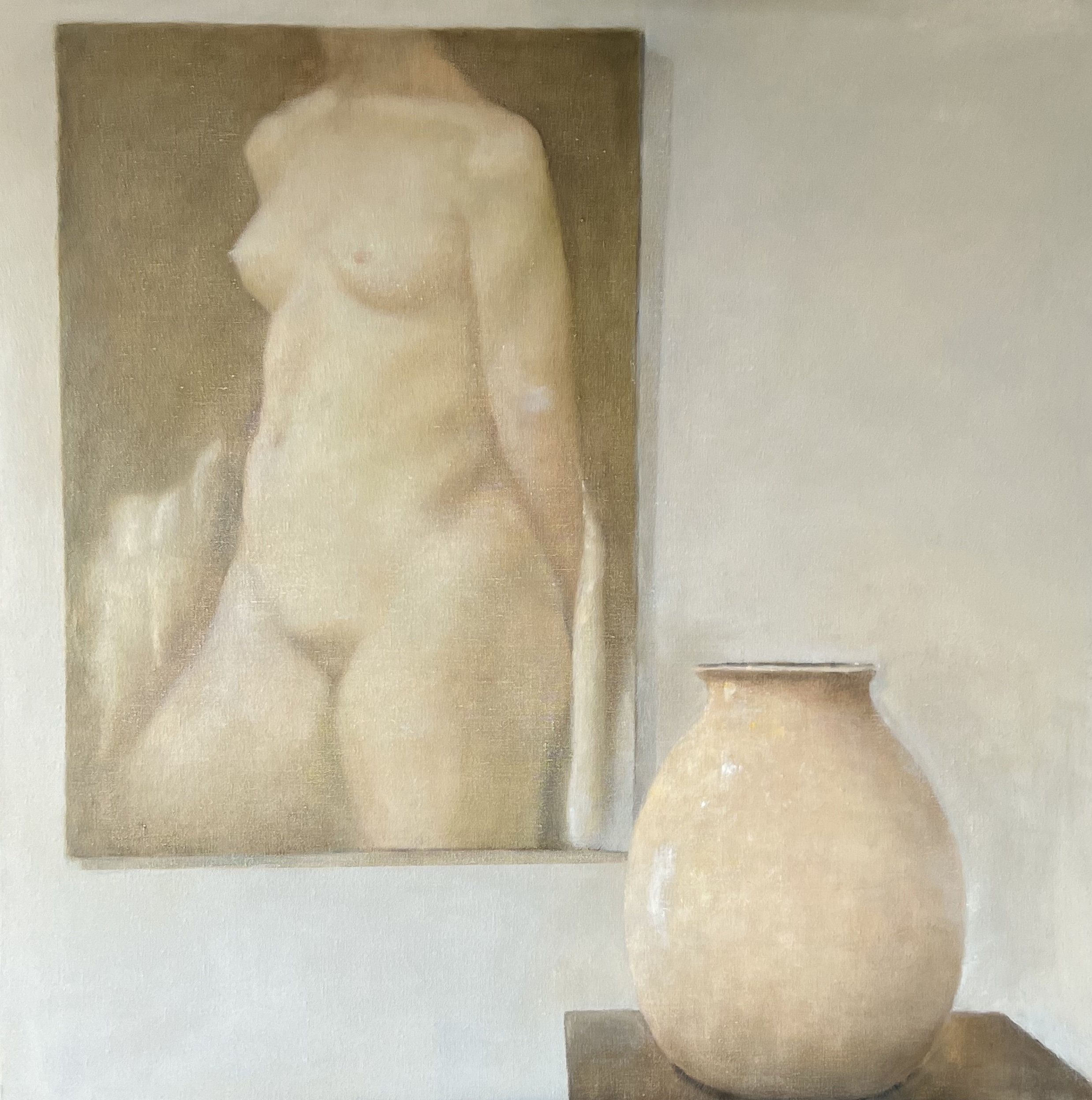 Still Life with painting of nude 2022