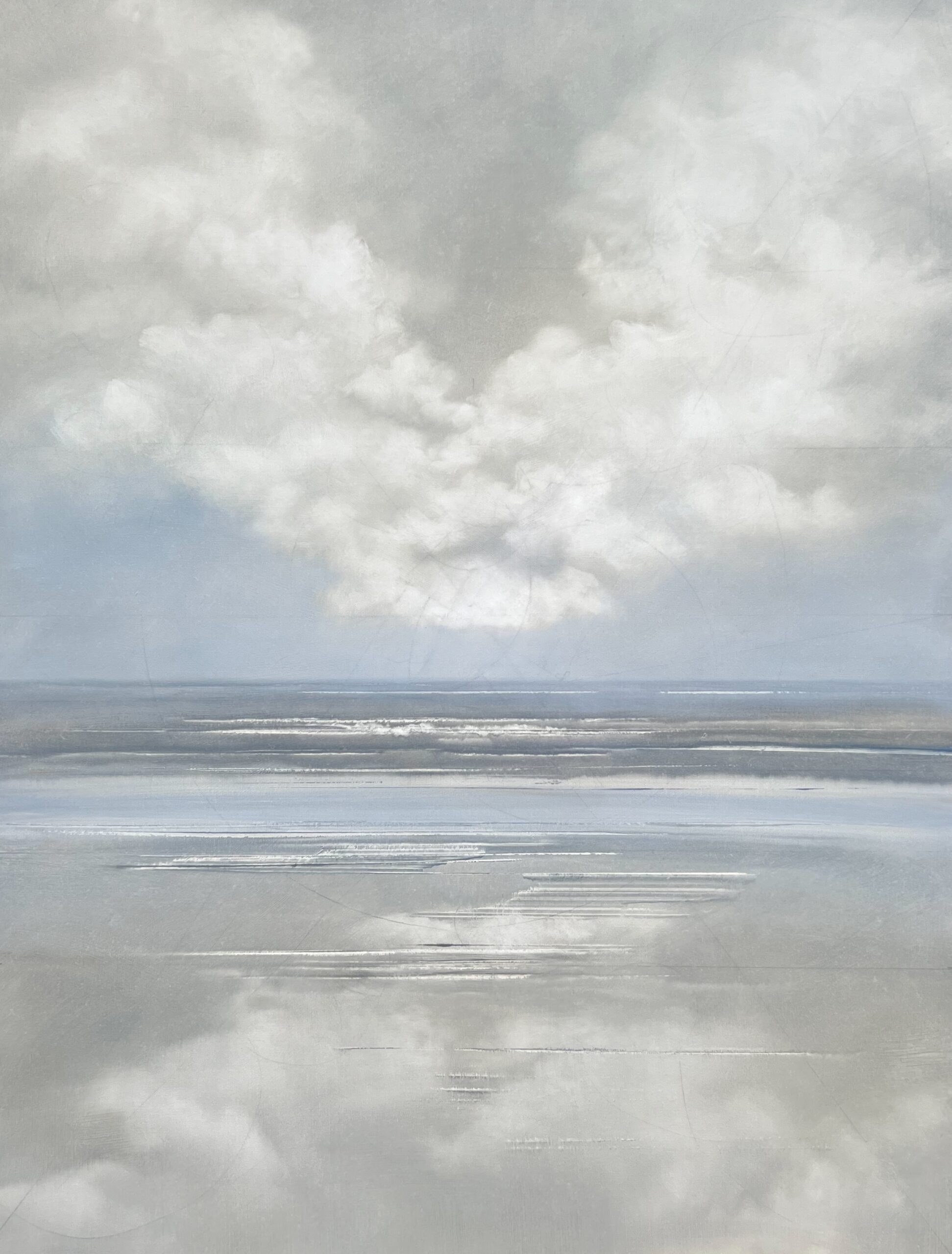 La  Baie de Somme 9 December 2024 90x120cms